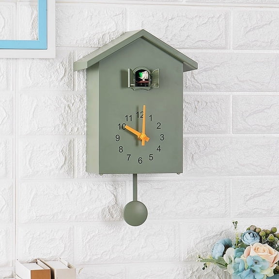 20x25cm Cuckoo Quartz Wall Clock Bird Lng Room Hng Watch Horolo Clocks Timer Office ration Gifts