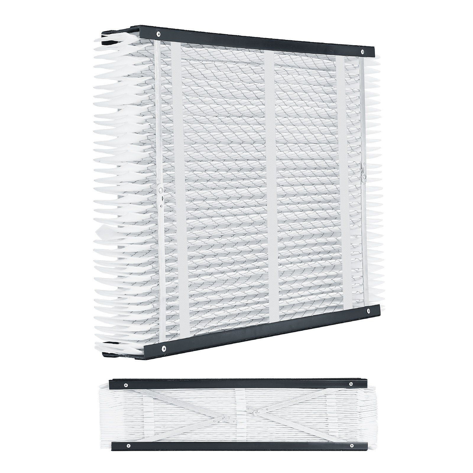 20x25x4 Electrostatic Pleated Air Filter MERV 16 – HVAC Furnace Filter, 2-Pack