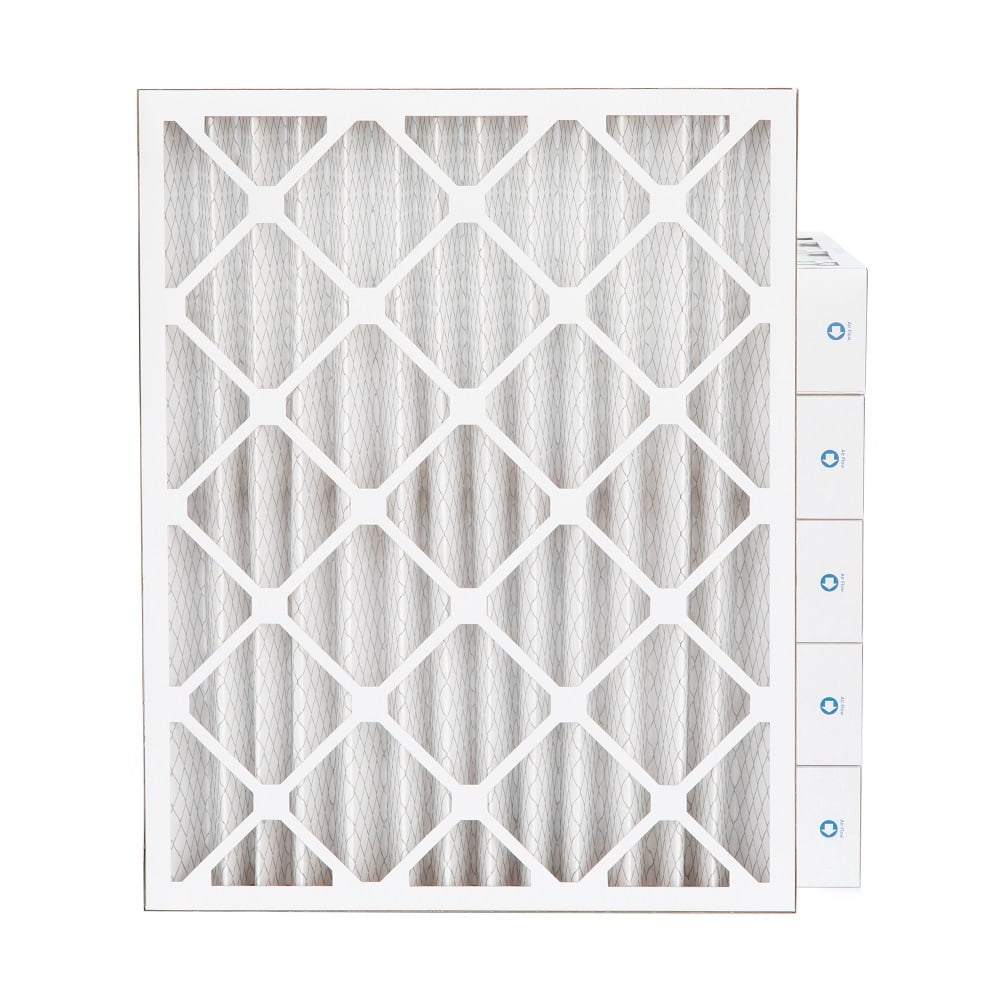 20x25x4 MERV 11 (MPR 1000) 4" Inch Air Filters for AC and Furnace. 6 PACK (Actual Depth: 3-3/4")