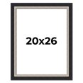 thumbnail image 1 of 20x26 Frame Black Real Wood Picture Frame Width 2.25 Inches | Interior Frame Depth 0.5 Inches |, 1 of 8