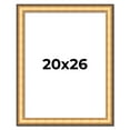thumbnail image 1 of 20x26 Frame Gold Plein Aire Solid Wood Picture Frame Width 2 Inches | Interior Frame Depth 0.5, 1 of 8