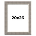 thumbnail image 1 of 20x26 Frame Grey Real Wood Picture Frame Width 2.75 Inches | Interior Frame Depth 0.5 Inches |, 1 of 8