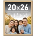 thumbnail image 1 of 20x26 Frame Natural Wood Picture Frame | 0.75 Inch Moulding Width | with UV Acrylic Plexiglass,, 1 of 8