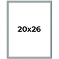 thumbnail image 1 of 20x26 Frame Rustic Sky Blue Solid Wood Picture Frame | 0.75 Inch Moulding Width |Includes UV, 1 of 8