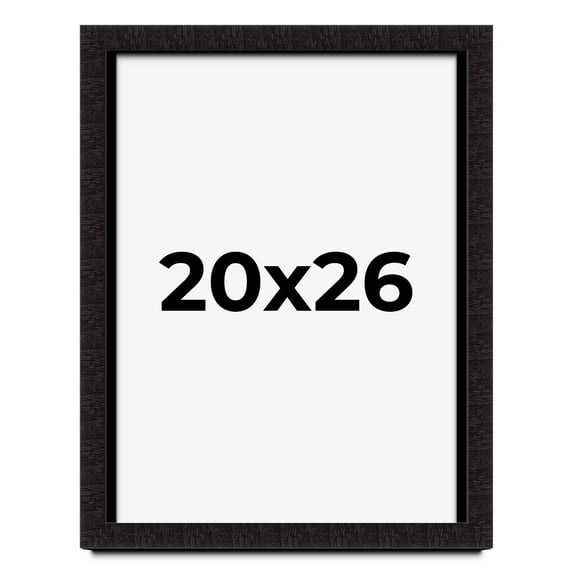 20x26 Shadow Box Black Solid Wood Display Picture Frame | 1 Inch Rabbet Depth | | 1.375 Inch