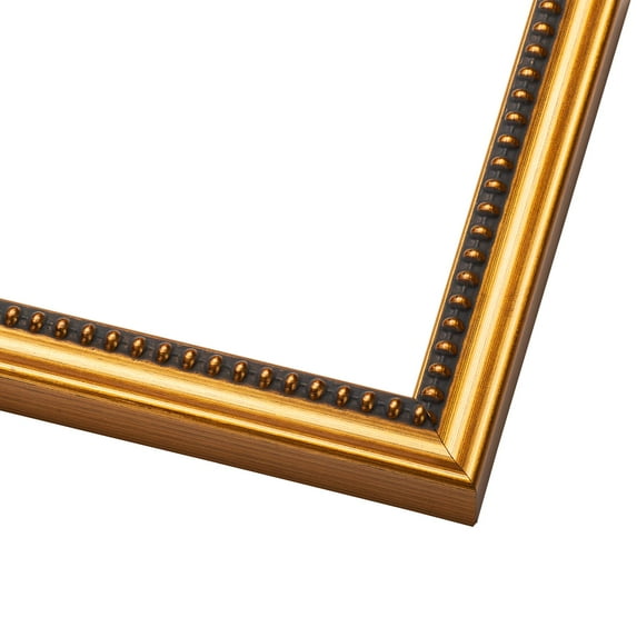 20x27 Classic Modern Gold Picture Frame - UV Acrylic, Foam Board Backing, Hanging Hardware