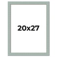 thumbnail image 1 of 20x27 Frame Blue Teal Distressed Solid Wood Picture Frame | 1.625 Inch Moulding Width | Sonoma Blue, 1 of 8