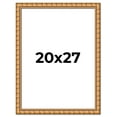 thumbnail image 1 of 20x27 Frame Gold Real Wood Picture Frame Width 1.5 inches | Interior Frame Depth 0.5 inches |, 1 of 8
