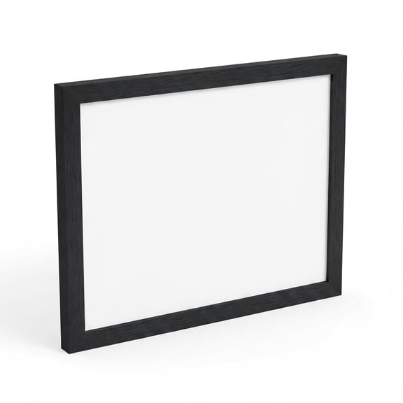 20x27 Picture Frame, 20 by 27 Black Poster Frame for Puzzles Posters and Photos, Engineered Wood Frame with Wood Grain Finish, Lightweight Wall Frame for Home Office Decor, 1 Pack, Black