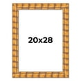 thumbnail image 1 of 20x28 Frame Beige Real Wood Picture Frame Width 3 inches | Interior Frame Depth 0.5 inches |, 1 of 8