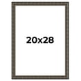 thumbnail image 1 of 20x28 Frame Black Bamboo Solid Wood Picture Frame Width 1.5 Inches | Interior Frame Depth 0.5, 1 of 8