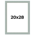 thumbnail image 1 of 20x28 Frame Blue Teal Distressed Solid Wood Picture Frame | 1.625 Inch Moulding Width | Sonoma Blue, 1 of 8