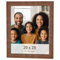 thumbnail image 1 of 20x28 Frame Brown Farmhouse Solid Wood Picture Frame Width 1.5 Inches | Interior Frame Depth 0.5, 1 of 8