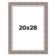 thumbnail image 1 of 20x28 Frame Grey Real Wood Picture Frame Width 2.75 Inches | Interior Frame Depth 0.5 Inches |, 1 of 8