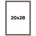 thumbnail image 1 of 20x28 Frame Silver Real Wood Picture Frame Width 1.25 Inches | Interior Frame Depth 0.5 Inches |, 1 of 8
