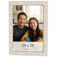 thumbnail image 1 of 20x28 Frame White Real Wood Picture Frame Width 1.5 inches | Interior Frame Depth 0.5 inches |, 1 of 8