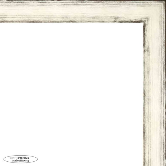 20x28 Modern Shadow Box 1.5" Depth Silver Picture Frame - UV Acrylic, Backing, Hanging Hardware