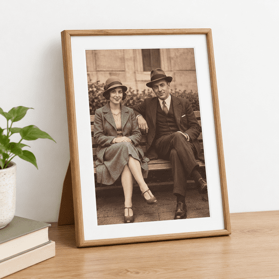 Graduating Senior Frame Design 20x28 Picture Frames Oak Wood Hand Make Crafteder Frame With Mat To ...