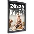 thumbnail image 1 of 20x28 Refined Black Picture Frame - UV Acrylic, Foam Board Backing, Hanging Hardware, 1 of 8