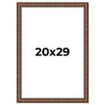 thumbnail image 1 of 20x29 Dark Brown Bamboo Real Wood Picture Frame Width 1.5 inches | Interior Frame Depth 0.5 inches, 1 of 8
