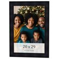 thumbnail image 1 of 20x29 Frame Black Passaggi Solid Wood Picture Frame Width 1.5 Inches | Interior Depth 0.5 Inches |, 1 of 8