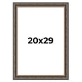 thumbnail image 1 of 20x29 Frame Black Real Wood Picture Frame Width 2 inches | Interior Frame Depth 0.5 inches | Fitz, 1 of 8