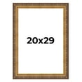 thumbnail image 1 of 20x29 Frame Vintage Gold Solid Wood Picture Frame | 2.5 Inch Moulding Width | Ornate Bronze Museo, 1 of 8
