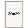 thumbnail image 1 of 20x29 Shadow Box Cream of Wheat White Washed Display Frame | 0.875 Inches Deep Solid Wood Shadowbox, 1 of 8