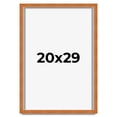 thumbnail image 1 of 20x29 Shadow Box Frame Brown | 0.875 Inches Deep Real Wood Contemporary Shadowbox Display Frame |, 1 of 6