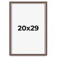 thumbnail image 1 of 20x29 Shadow Box Frame Brown | 1.125 inches Deep Real Wood Rustic Shadowbox Display Frame | UV, 1 of 5