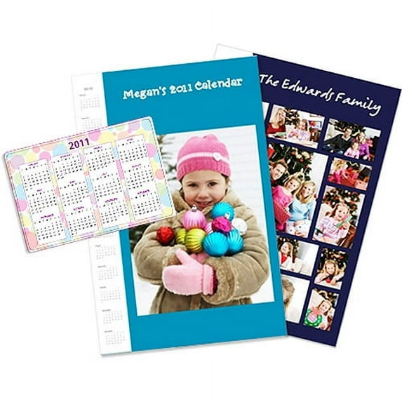 20x30 Calendar Collage Poster, Matte Photo Paper