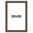 thumbnail image 1 of 20x30 Copper and Brown Real Wood Picture Frame Width 2 inches | Interior Frame Depth 0.5 inches |, 1 of 8