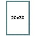 thumbnail image 1 of 20x30 Frame Blue Rustic Barnwood Solid Wood Picture Frame Width 1.25 Inches | Interior Depth 0.5, 1 of 8