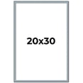 thumbnail image 1 of 20x30 Frame Blue Scuffed Farm Board Real Pine Wood Picture Frame Width 0.75 Inches | Interior Depth, 1 of 8