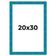 thumbnail image 1 of 20x30 Frame Blue Teal Burl Wood Picture Frame | 1.75 Inch Moulding Width | Interior Frame Depth 0.5, 1 of 8
