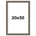 thumbnail image 1 of 20x30 Frame Brown Solid Wood Picture Frame | 1.75 Inch Moulding Width | Austin Frame Complete with, 1 of 8