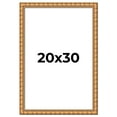 thumbnail image 1 of 20x30 Frame Gold Real Wood Picture Frame Width 1.5 inches | Interior Frame Depth 0.5 inches |, 1 of 8