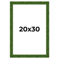 20x30 Frame Green Burl Solid Wood Picture Frame | 1.75 Inches Moulding Width | Interior Frame Depth