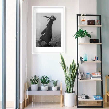 20x30 Frame Set of 3, Display Pictures 18x24 with Mat or 20x30 without Mat, Poster Frame for Vertical & Horizontal Wall Hanging Display, White