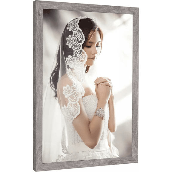 20x30 Inch Rustic Grey Picture Frame for Horizontal or Vertical Hanging Bestseling