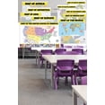 thumbnail image 1 of 20x30 Map of the USA, Map of Europe, Map of Middle East , Map of Africa and more - Bundle Wall Maps - Pack of 10 Laminated Wall Map Poster Print - Vivid Imagery with Bright Colors, 1 of 5