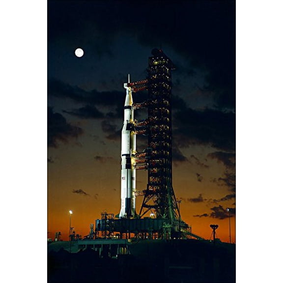20x30 Poster; Apollo 4 Saturn V Rocket Kennedy Space Center 1967