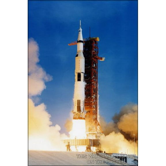20x30 Poster; Saturn V Rocket Launches Apollo 11 In 1969