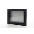 thumbnail image 1 of 20x30 Shadow Box Frame Painted Black Real Wood with a Silver Acid-Free Backing | 3/4" of Usuable, 1 of 7