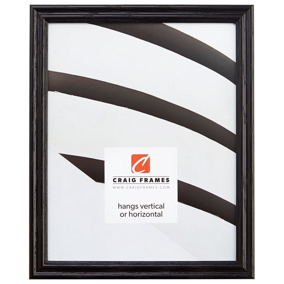 20x30 Wiltshire 200, Traditional Black Hardwood Poster Frame