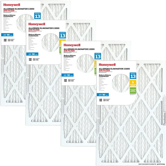 20x30x1 Honeywell Allergen Eliminator 13000 M13 4pk