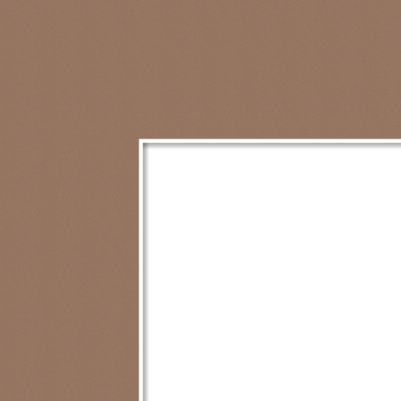 20x32 Hazelnut / Sandpiper Custom Mat for Picture Frame with 16x28 opening size (Mat Only, Frame NOT Included)