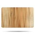 thumbnail image 1 of 20x32 Inch Ultra Soft Faux Bath Mat Non Slip Absorbent Microfiber Bathroom Rug, Wood Print, 1 of 5