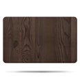 thumbnail image 1 of 20x32 Inch Ultra Soft Faux Bath Mat Non Slip Absorbent Microfiber Bathroom Rug, Wood Print, 1 of 5