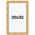 thumbnail image 1 of 20x32 Shadow Box 1.75" Deep Gold Picture Frame - UV Acrylic, Backing, Hanging Hardware, 1 of 5